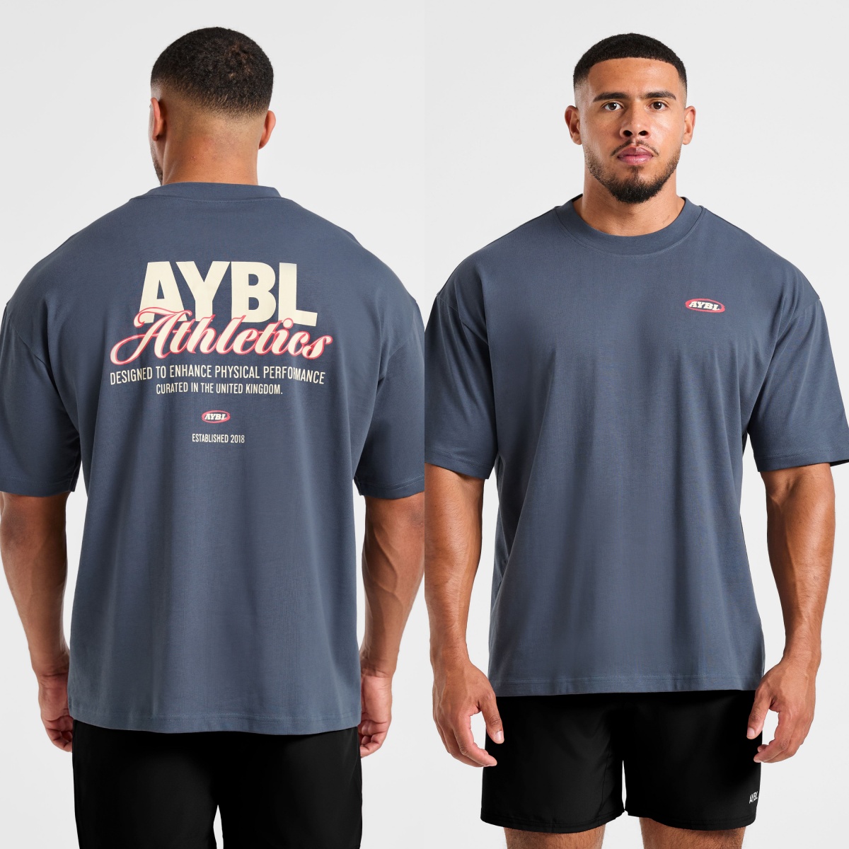 Streetwear Brand Clothing - Klassisches Athletics Script Oversized Fashion GYM