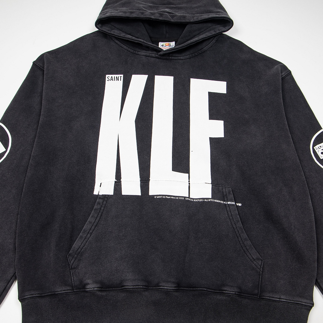 Vintage-Wasch-Hoodie SAINT KLF – Streetwear Brand Vintage Bewertung und Preis