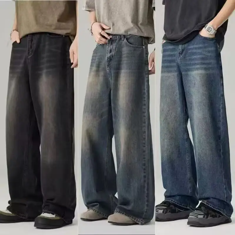 Koreanische Mode Herren Weite  – Streetwear Brand Denim Bewertung und Preis